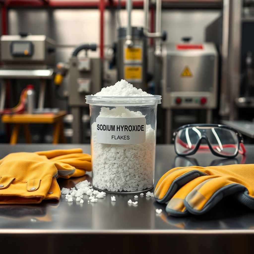 Hidroxido de Sodio Escamas